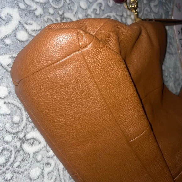 Coach Madison Phoebe Dalton 31 Leather Tan Handbag - Picture 11 of 11